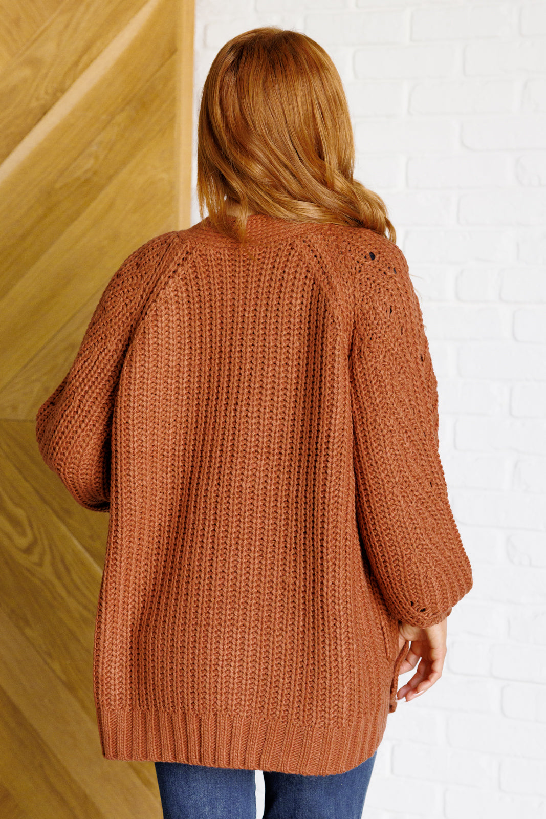 Maybe Monday Cardigan in Chestnut - Lavish Fix