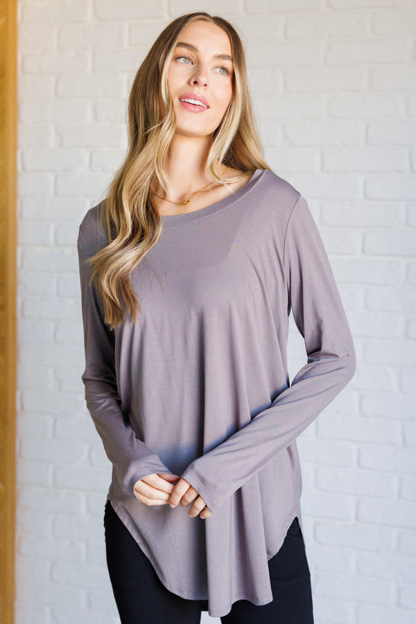 Me Time Long Sleeve Top - Lavish Fix