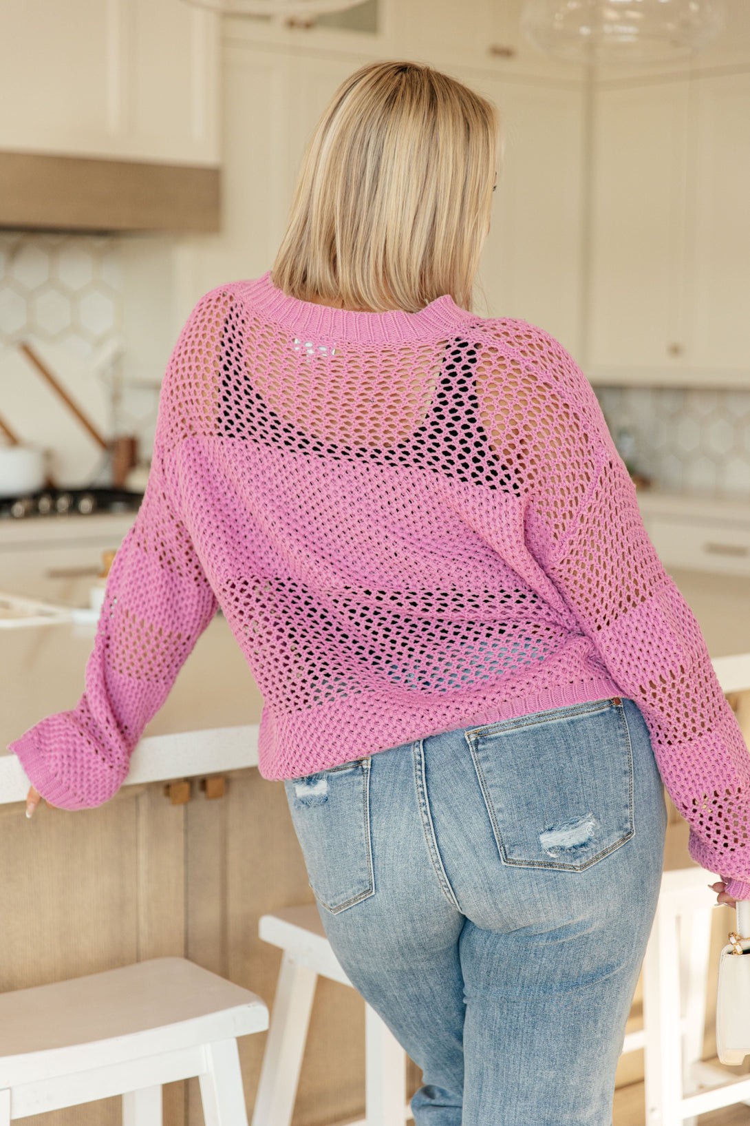 My Latest Love Loose Knit Sweater - Lavish Fix