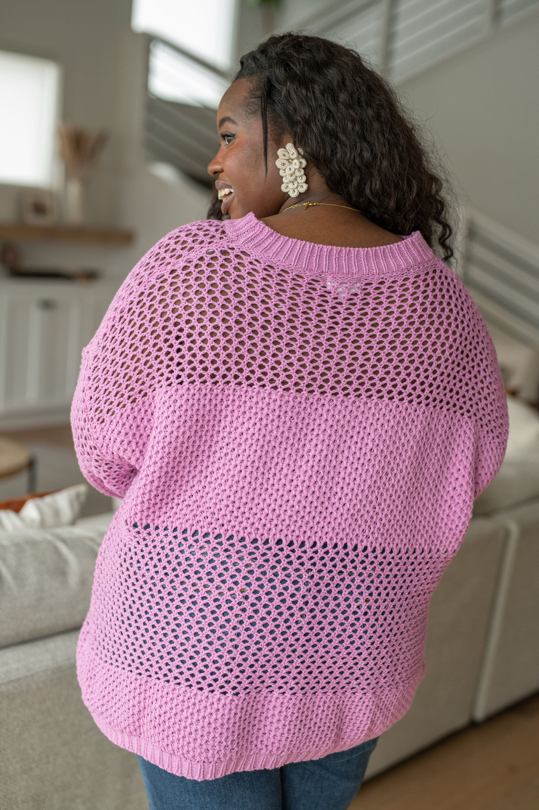 My Latest Love Loose Knit Sweater - Lavish Fix