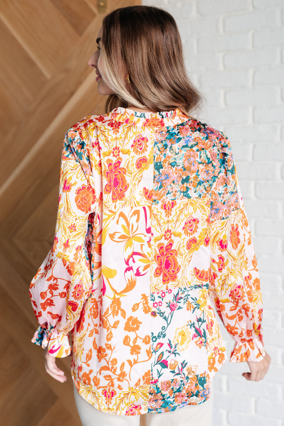 New Romantics Balloon Sleeve Boho Blouse - Lavish Fix