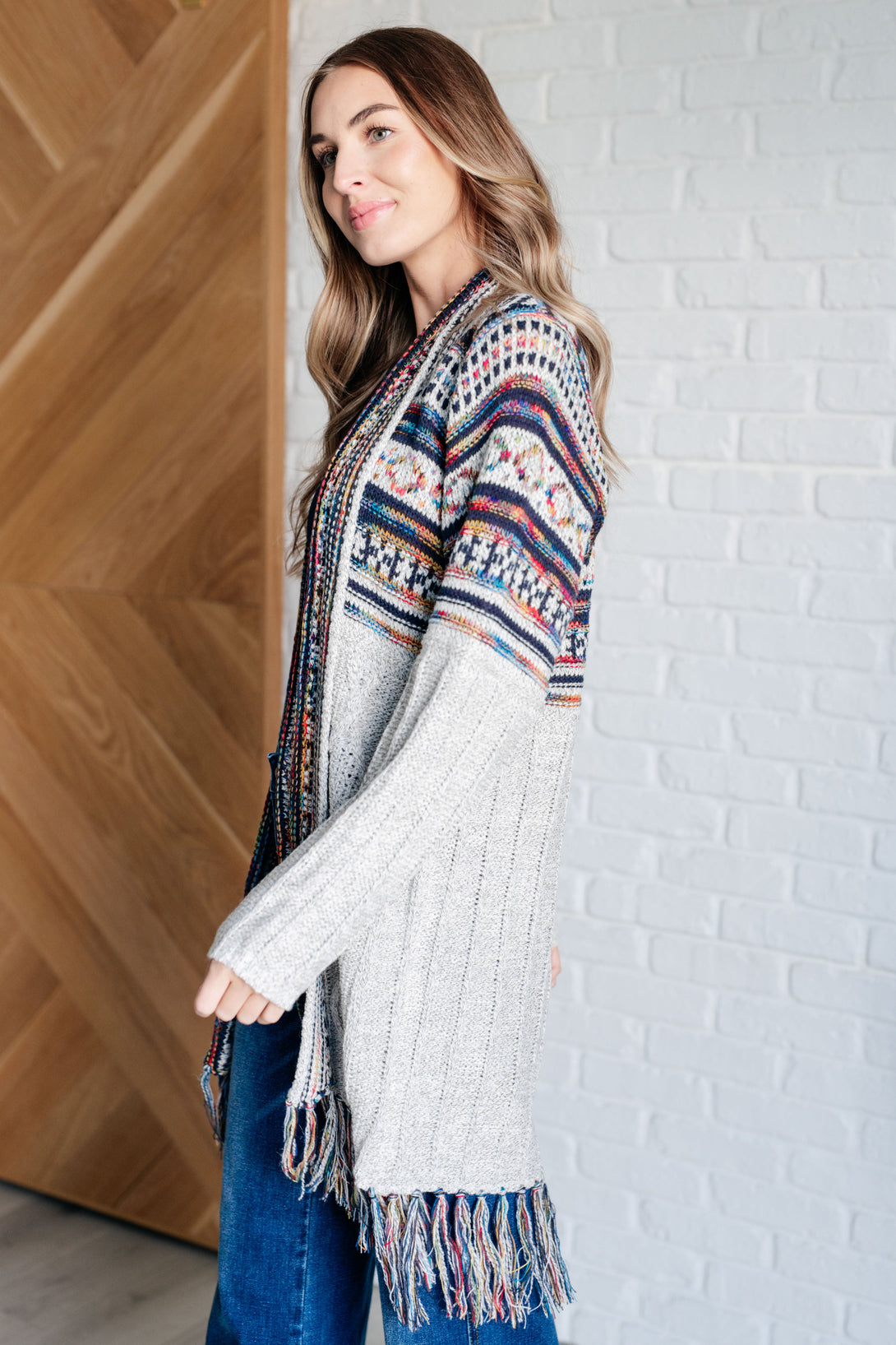 Oh So Lucky Fringe Cardigan - Lavish Fix