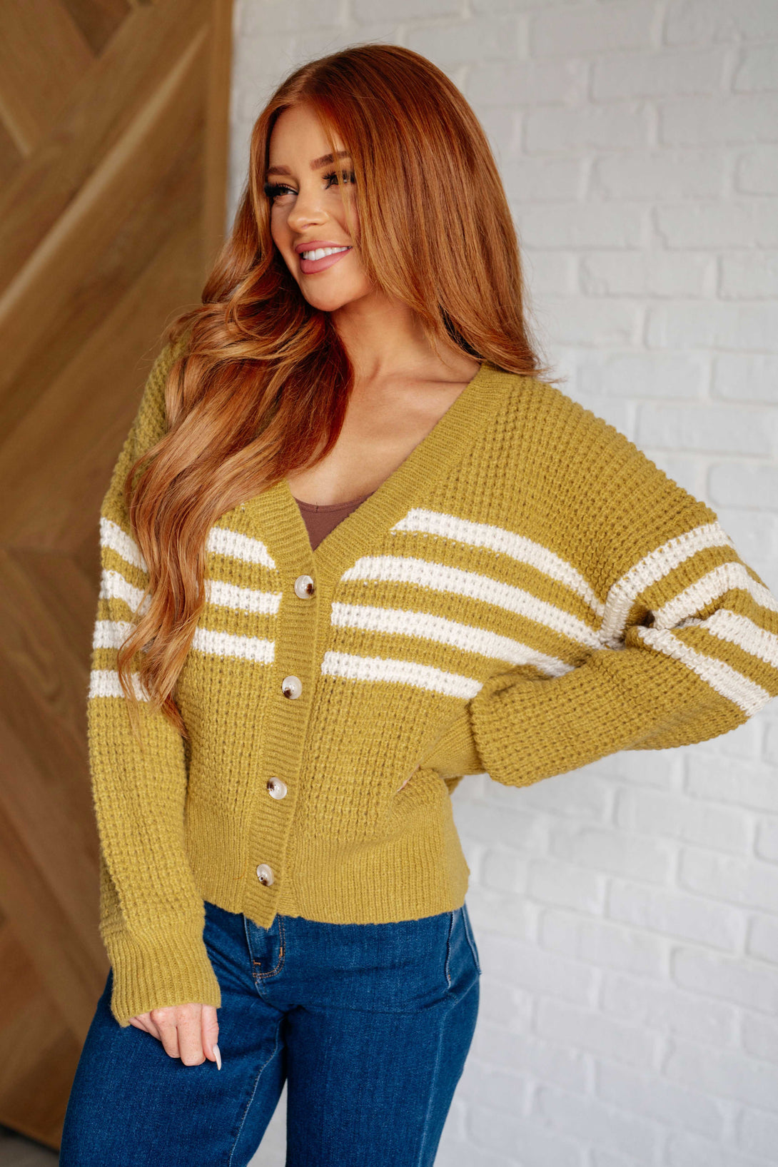 On Top of the World Striped Cardigan - Lavish Fix