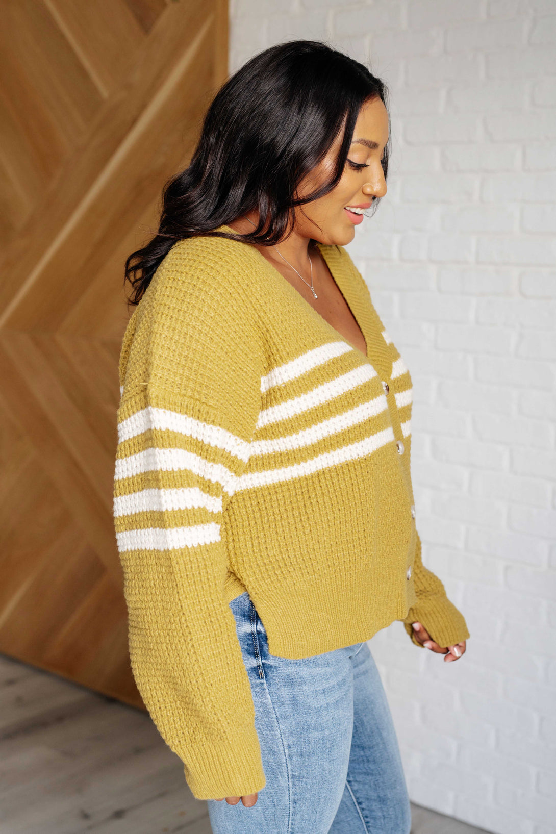 On Top of the World Striped Cardigan - Lavish Fix