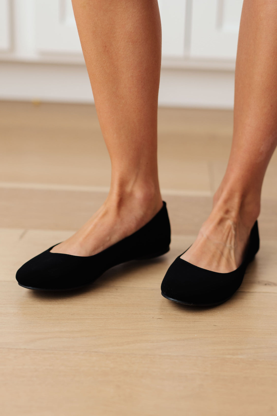 On Your Toes Ballet Flats in Black - Lavish Fix