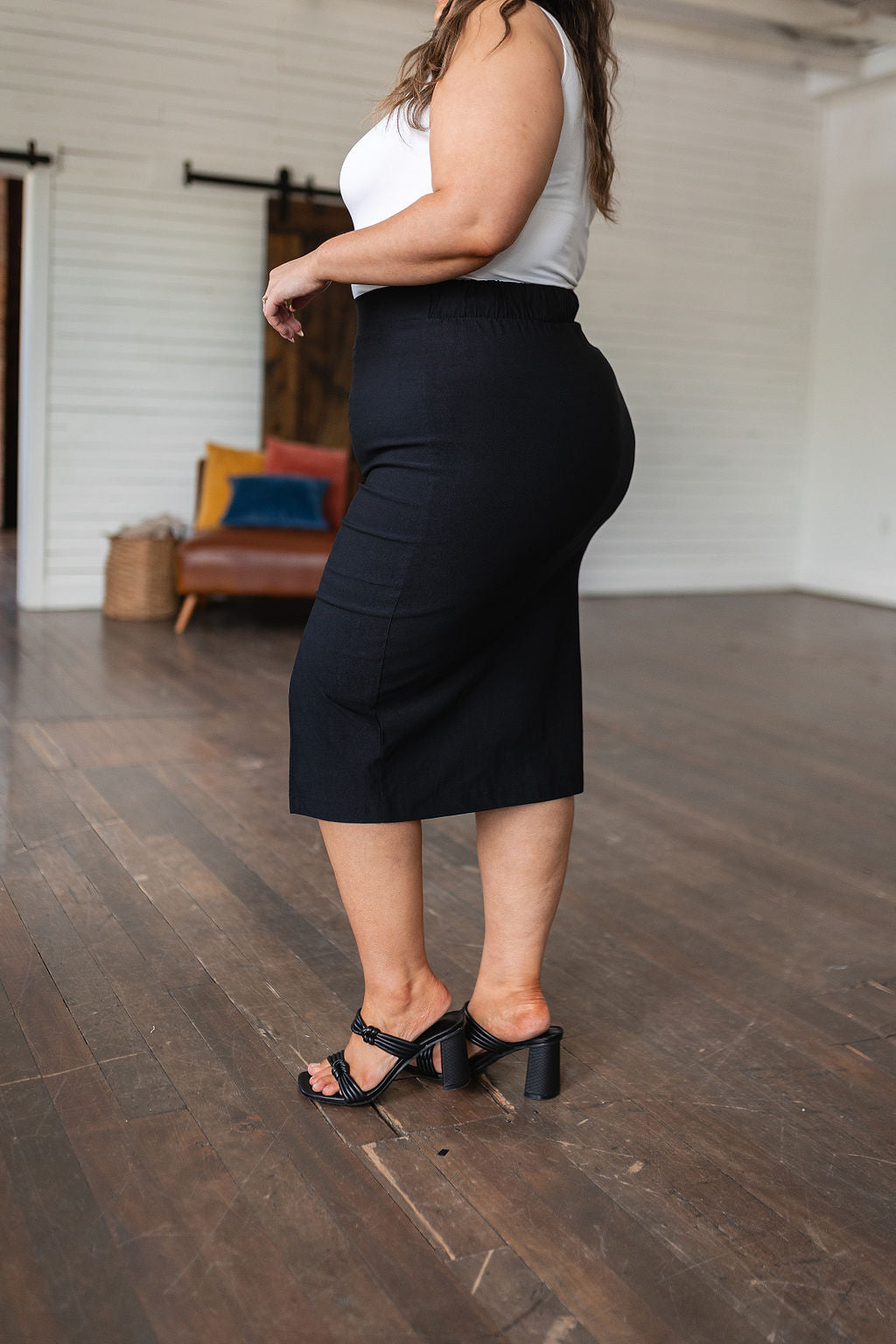 Pencil Me In Pencil Skirt in Black - Lavish Fix