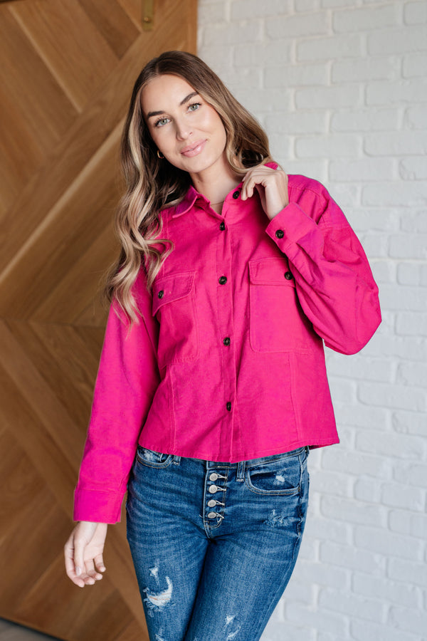 Perfect Pop of Pink Jacket - Lavish Fix