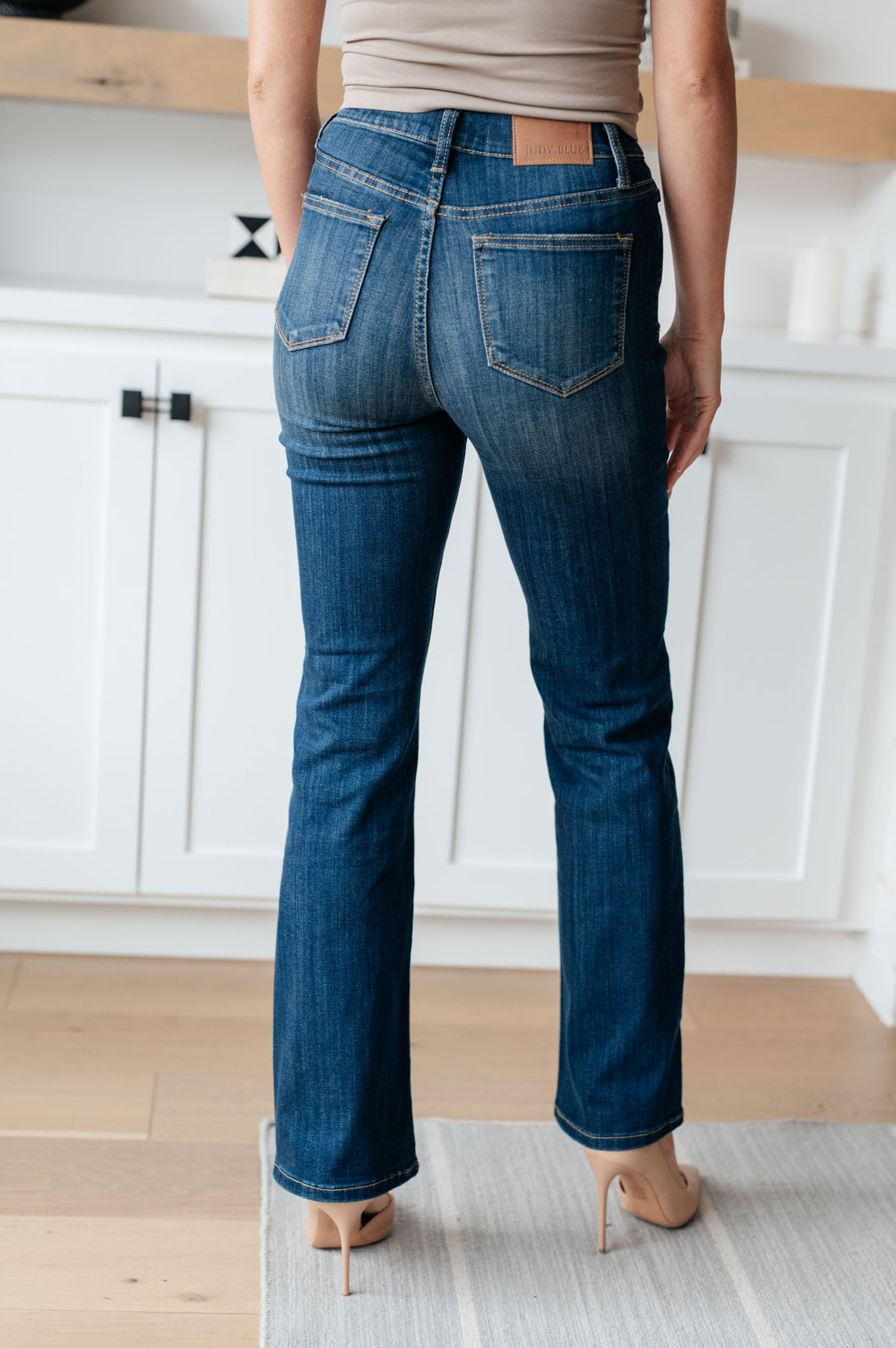 Ricki High Rise Pull On Slim Bootcut Jeans - Lavish Fix