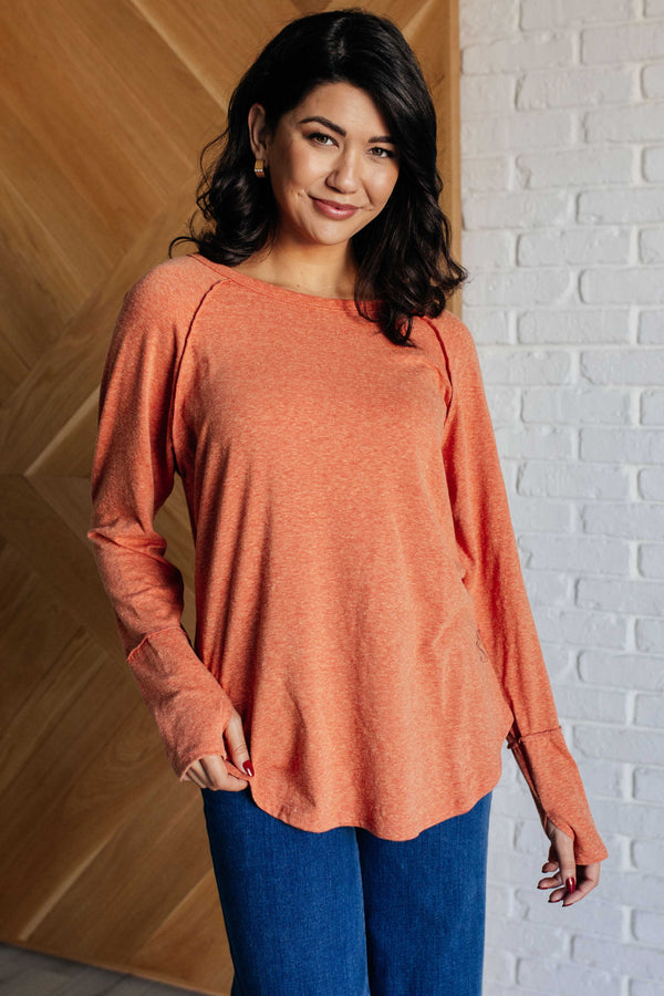 Rustic Charm Long Sleeve Top - Lavish Fix