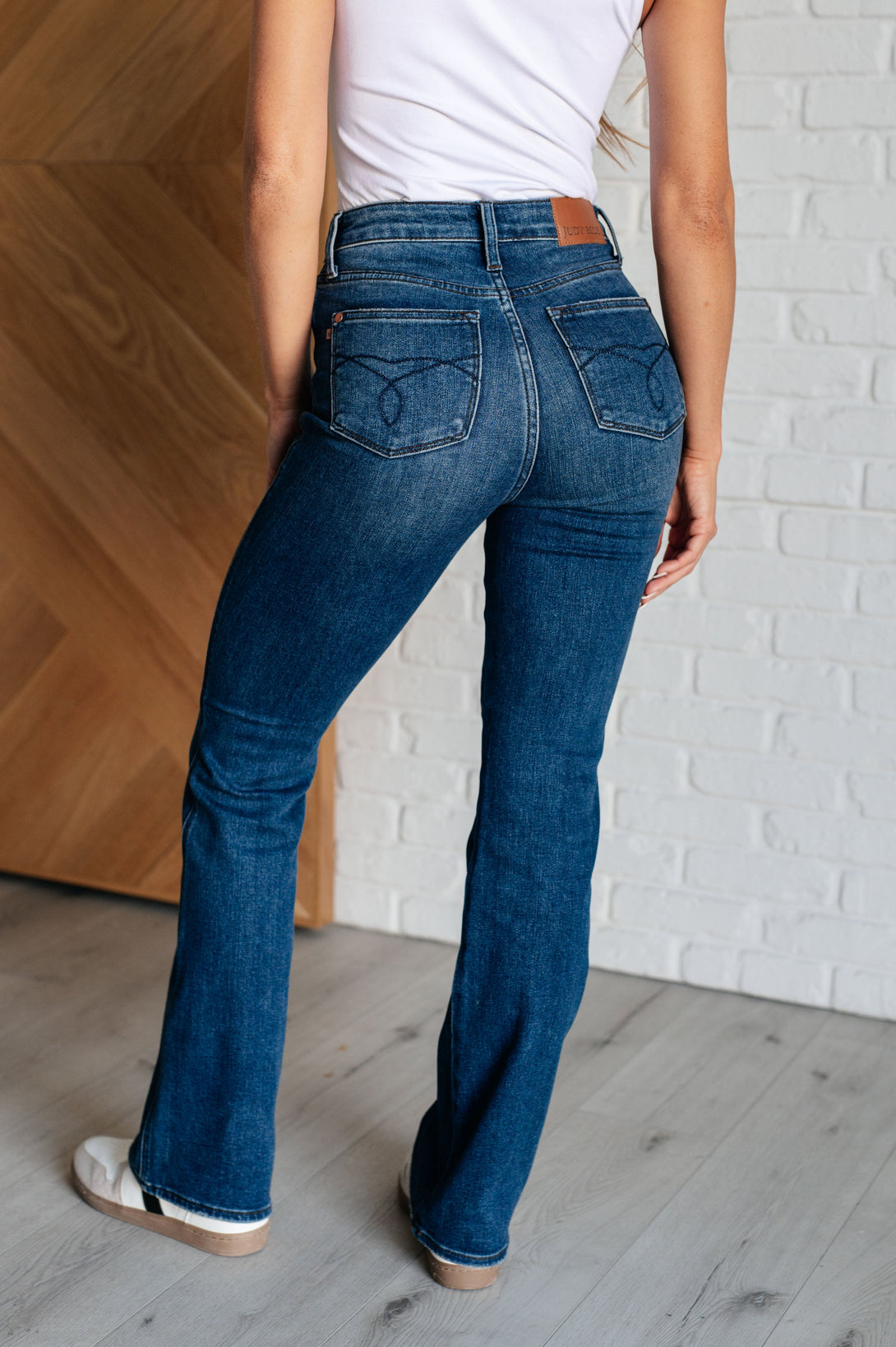 Santana High Rise Control Top Bootcut Jeans - Lavish Fix