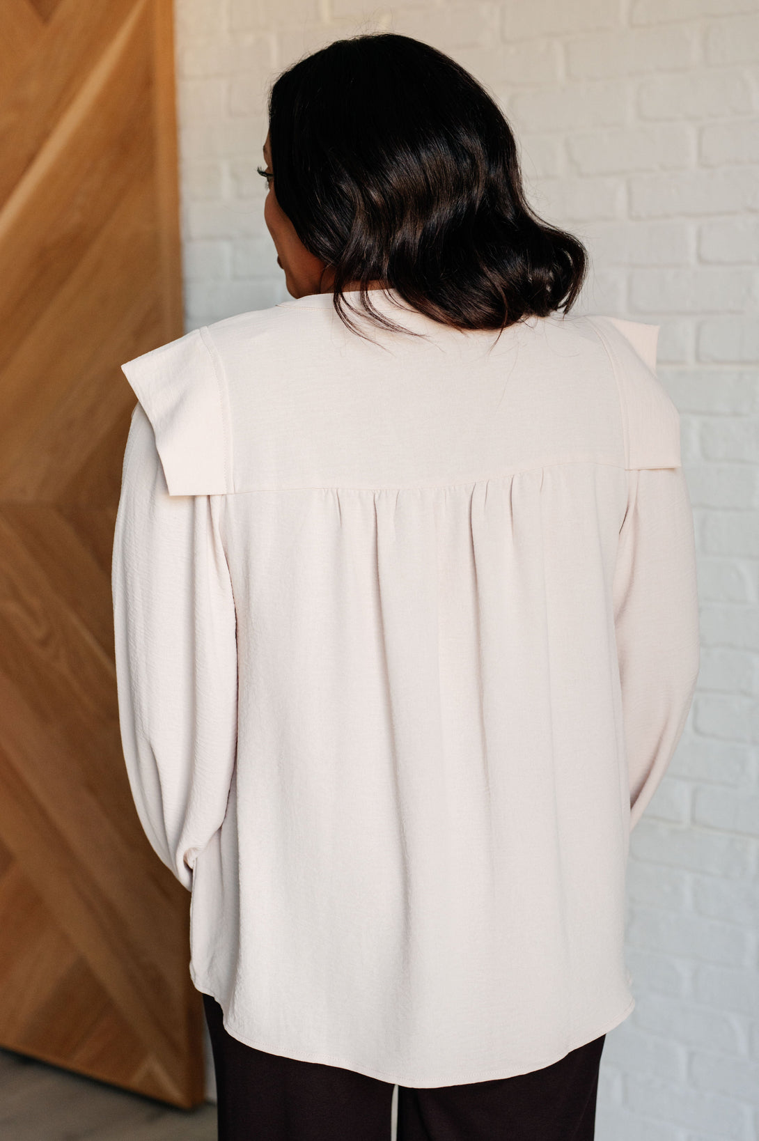 She Ought to Understand Balloon Sleeve Blouse - Lavish Fix