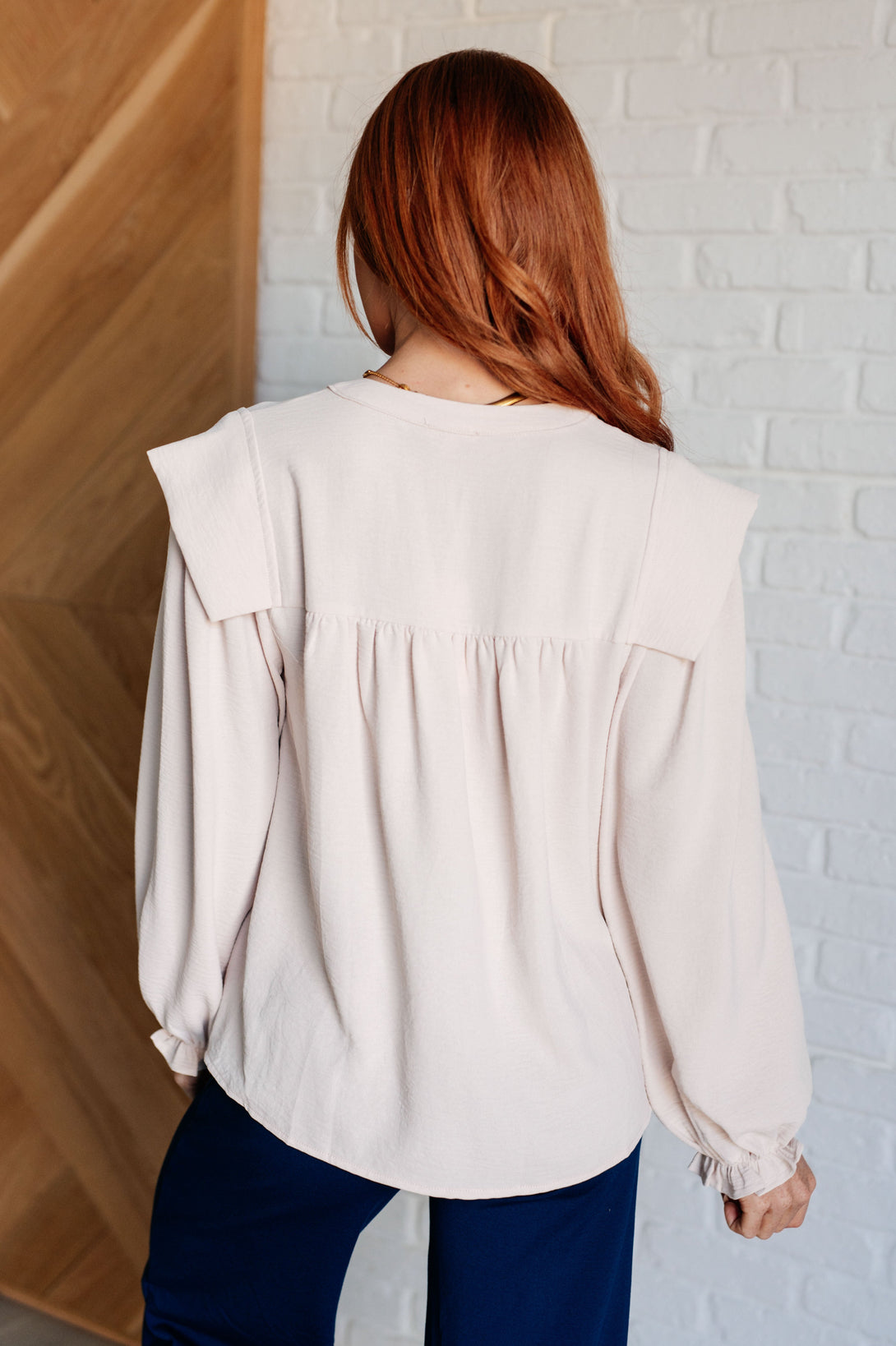 She Ought to Understand Balloon Sleeve Blouse - Lavish Fix