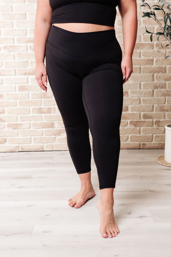 Somewhere to Start Leggings in Black - Lavish Fix