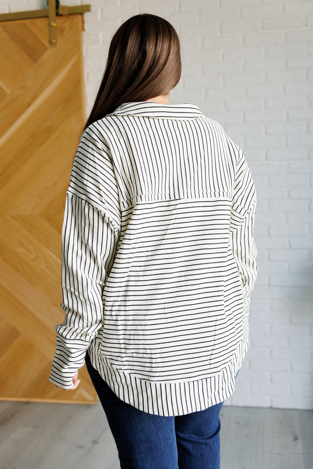 Striped Serendipity Pullover - Lavish Fix