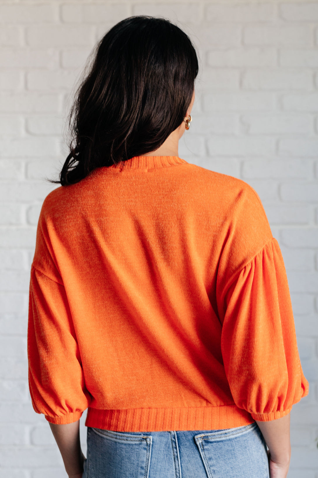 Subway Station Sweater in Orange - Lavish Fix