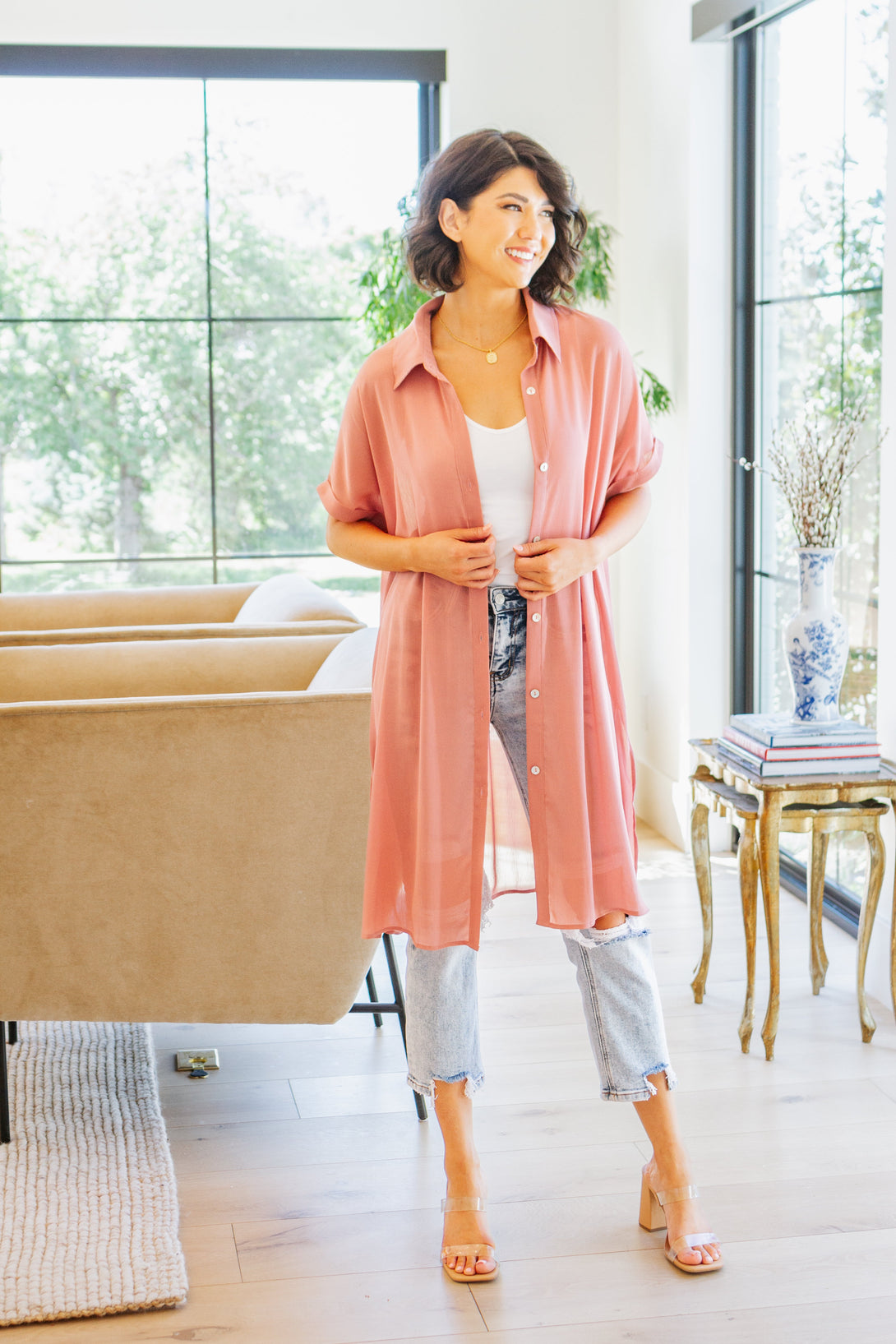 Timeless Appeal Shirtdress - Lavish Fix