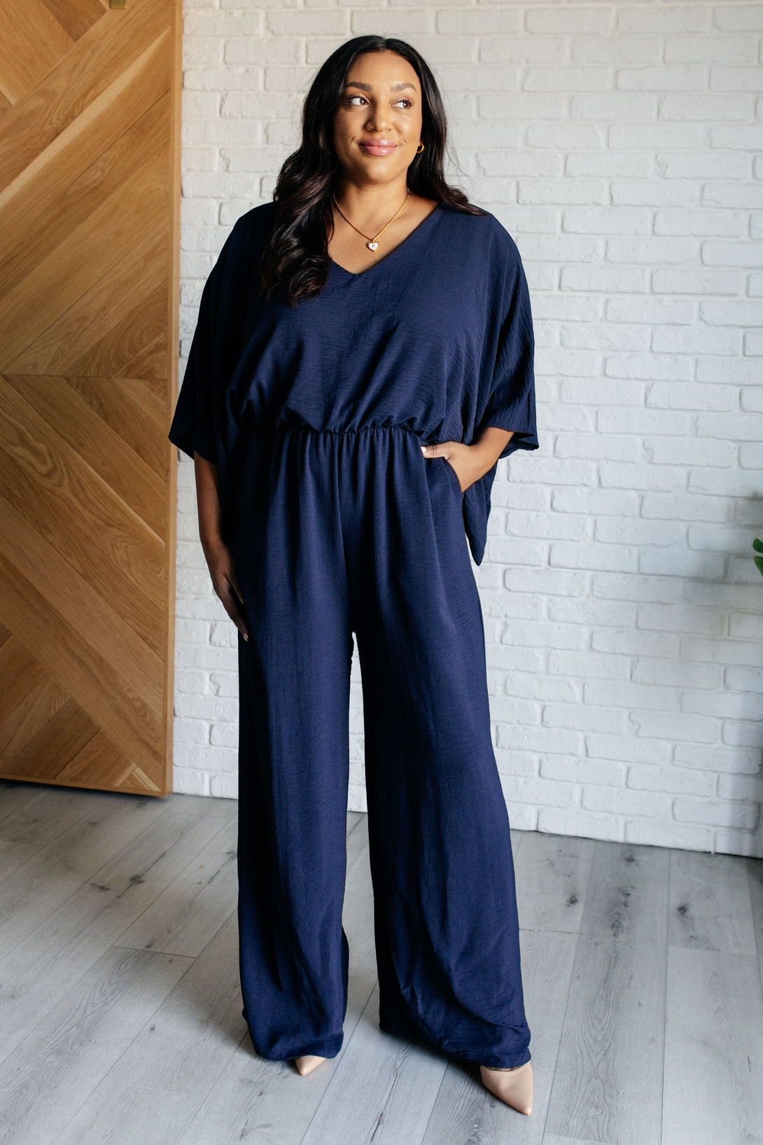 Up to Something Wide Leg Jumpsuit - Lavish Fix