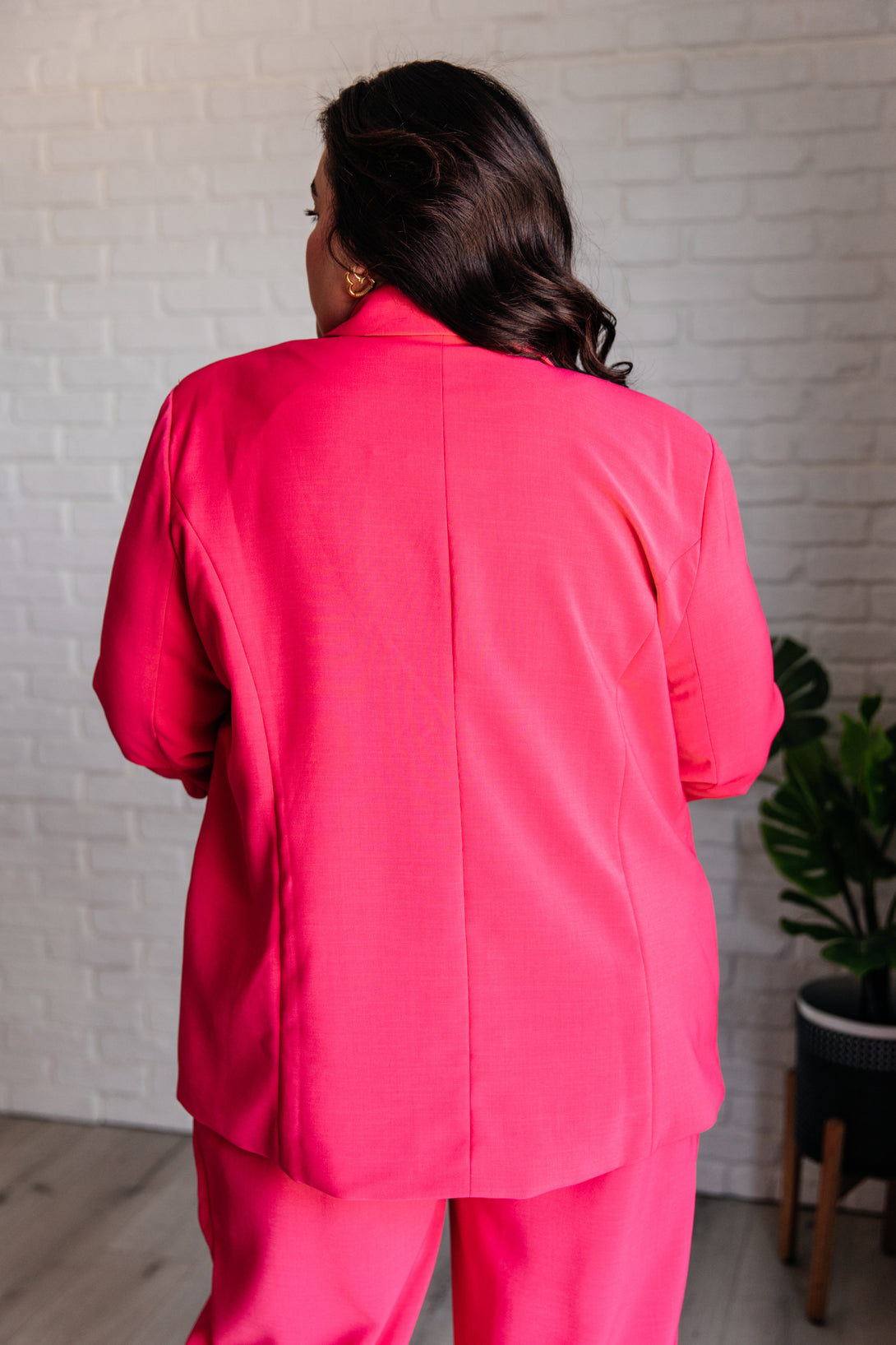 Vigilante Stuff Blazer in Hot Pink - Lavish Fix