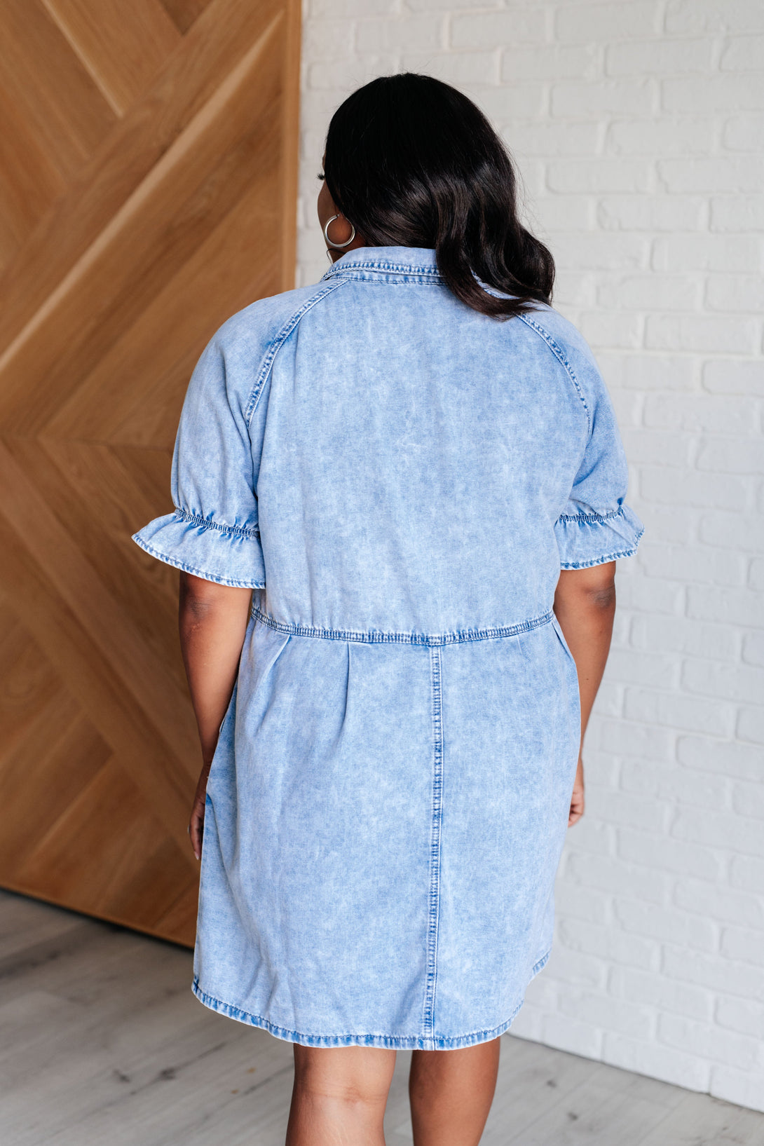 Westward Movement Denim Shirtdress - Lavish Fix