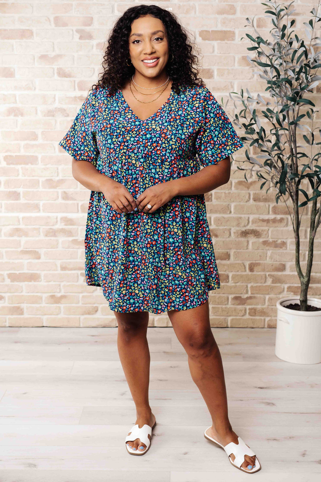 What's the Hurry About? Floral Dress - Lavish Fix