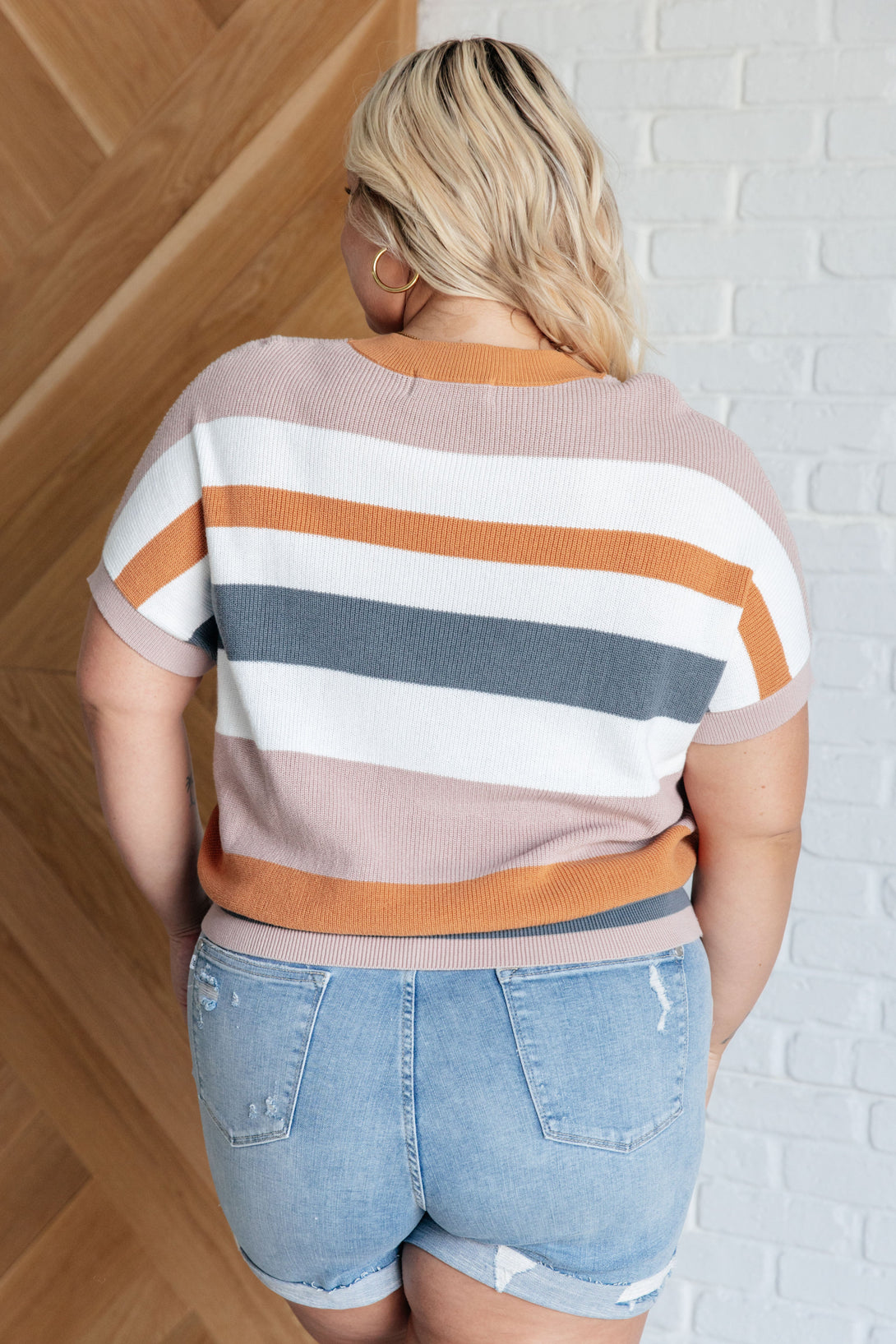 Whatever I Feel Like Striped Top - Lavish Fix