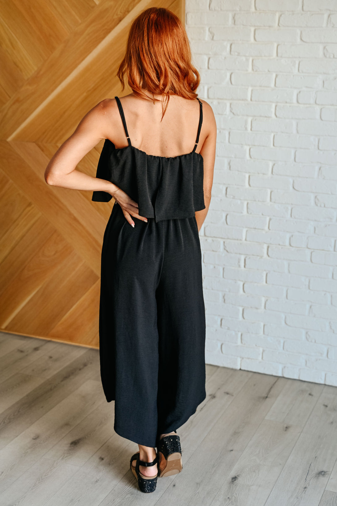 When All is Said and Done Spaghetti Strap Jumpsuit - Lavish Fix