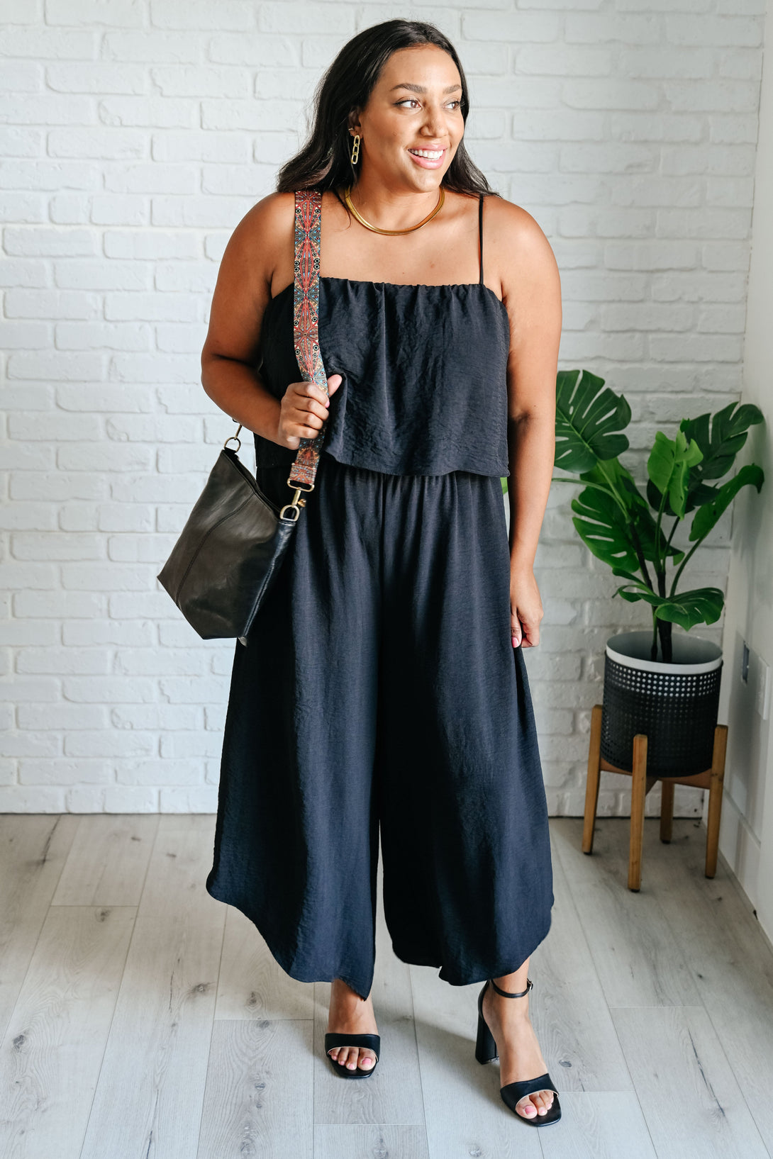 When All is Said and Done Spaghetti Strap Jumpsuit - Lavish Fix