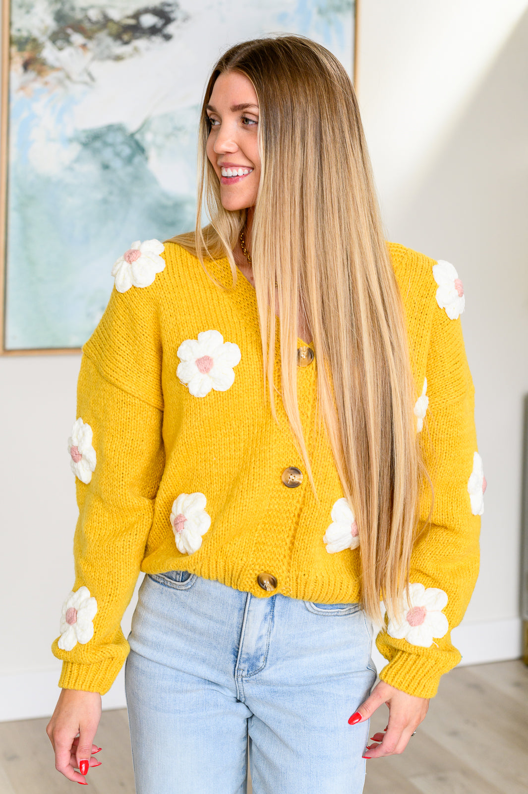 You're Enough Floral Cardigan - Lavish Fix