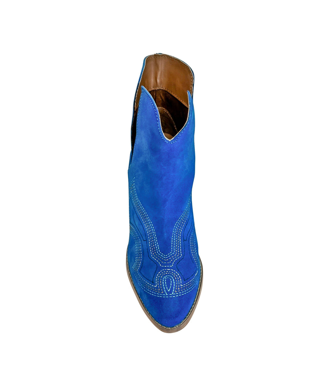 Journee Ankle Boots in Blue - Lavish Fix