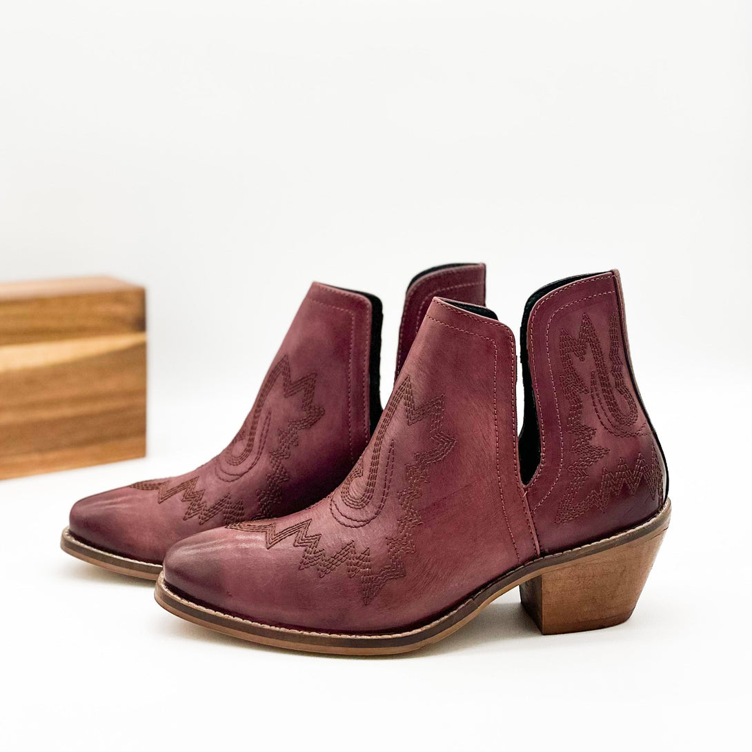 Kickin' Booties in Burgundy - Lavish Fix