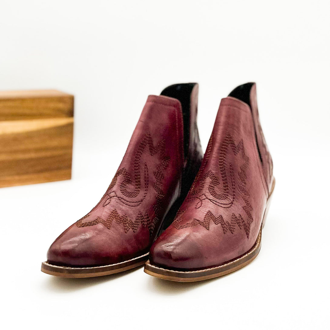 Kickin' Booties in Burgundy - Lavish Fix