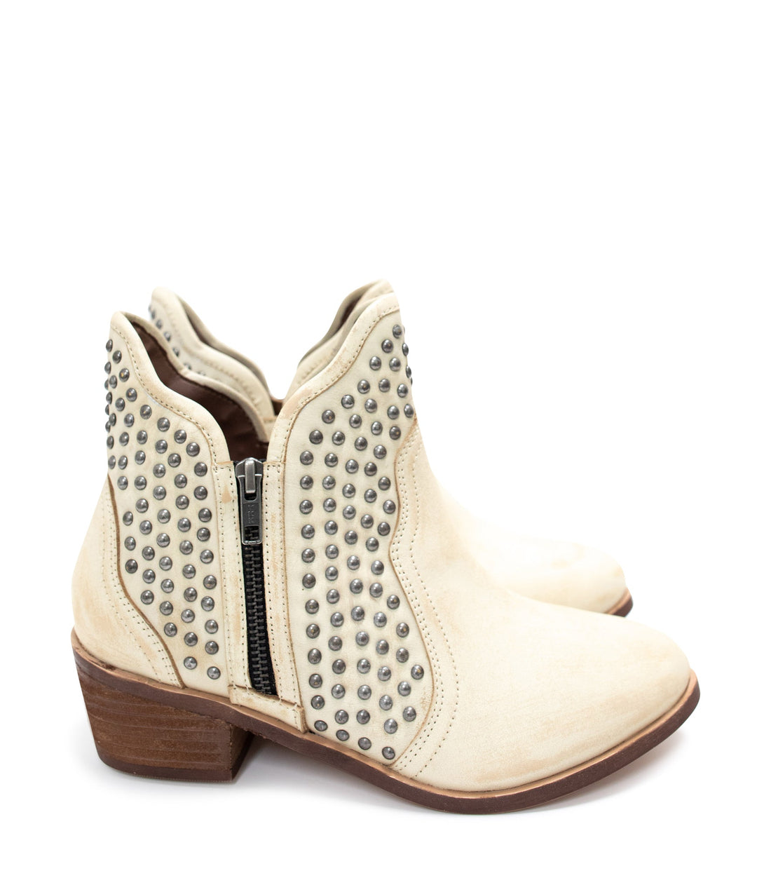 Nailed It Ankle Boot in White - Lavish Fix