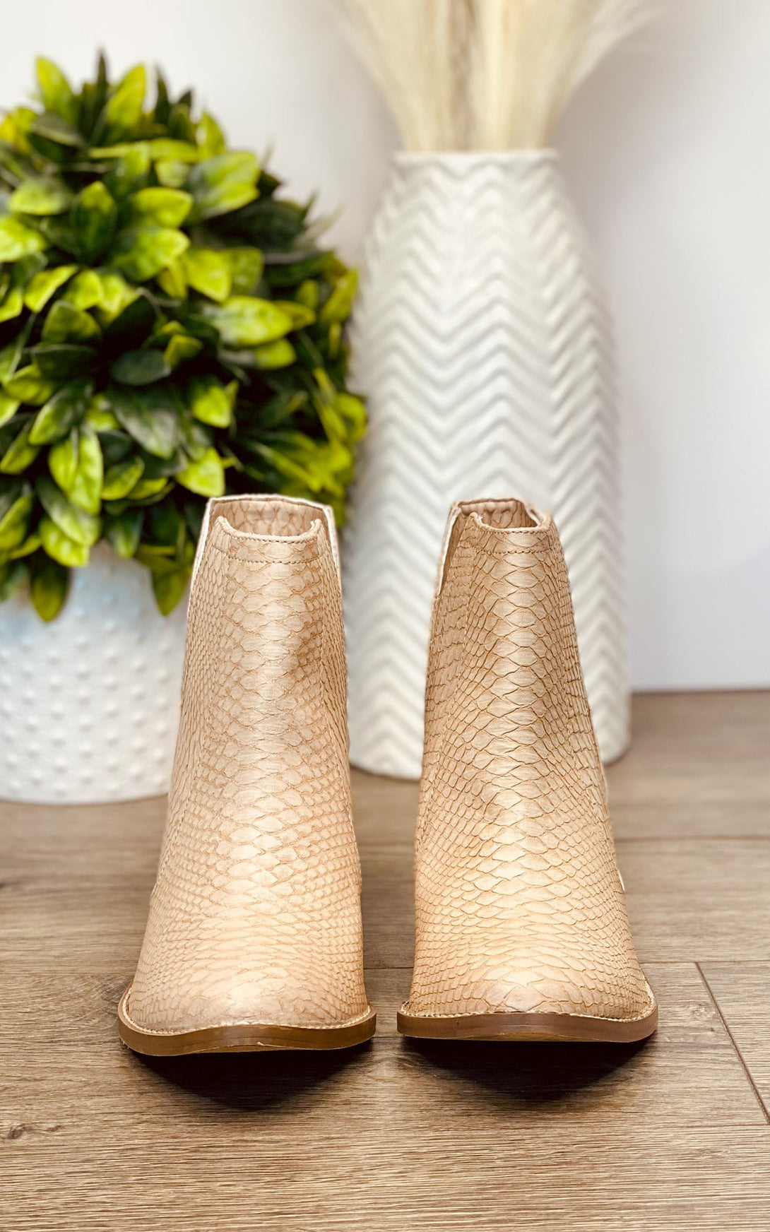 Tarim Bootie in Blush - Lavish Fix