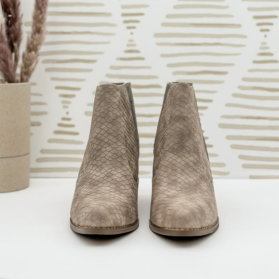 Tarim Bootie in Taupe - Lavish Fix